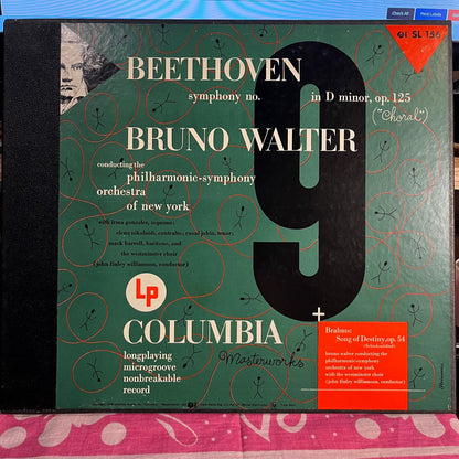 Ludwig Van Beethoven - Symphony No. 9 In D Minor, Op. 125 (Choral) / Song Of Destiny, Op. 54 (Schicksalslied) | Very Good Plus (VG+) Near Mint (NM)-