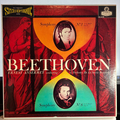 Ludwig van Beethoven - Symphony No. 1 In C Major Op. 21 / Symphony No. 8 In F Major Op. 93 (VINYL) | Very Good Plus (VG+) Excellent+ (EX+)-