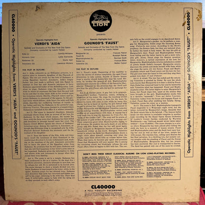 Giuseppe Verdi - Aida / Faust | Very Good (VG) Very Good (VG)-