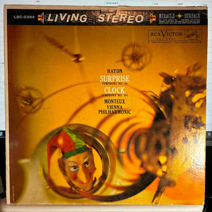Joseph Haydn - (Surprise) Symphony No. 94 / (Clock) Symphony No. 101 (VINYL) | Very Good (VG) Very Good (VG)-