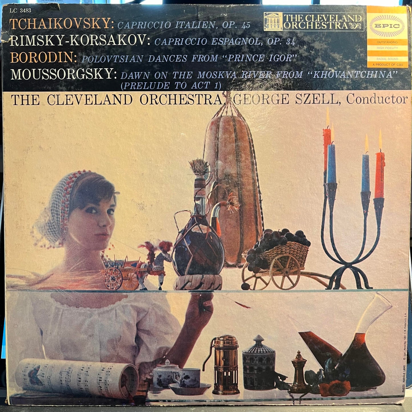George Szell - Szell Conducts Russian Music *MONO/PROMO* | Very Good (VG) Very Good (VG)-