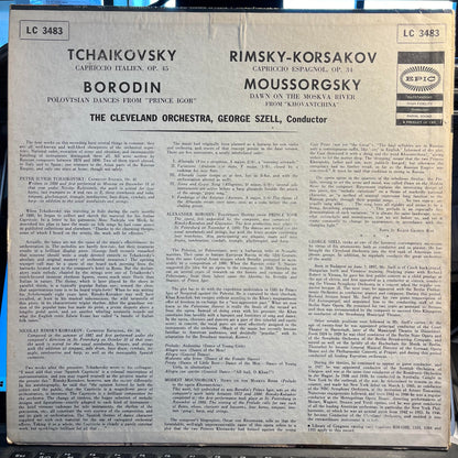 George Szell - Szell Conducts Russian Music *MONO/PROMO* | Very Good (VG) Very Good (VG)-