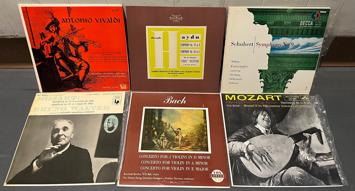 Va - 6 CLASSICAL VINYL RECORD LPS / ALL EX+ TO NM (LIKE NEW) | Near Mint (NM or M-) Near Mint (NM)-