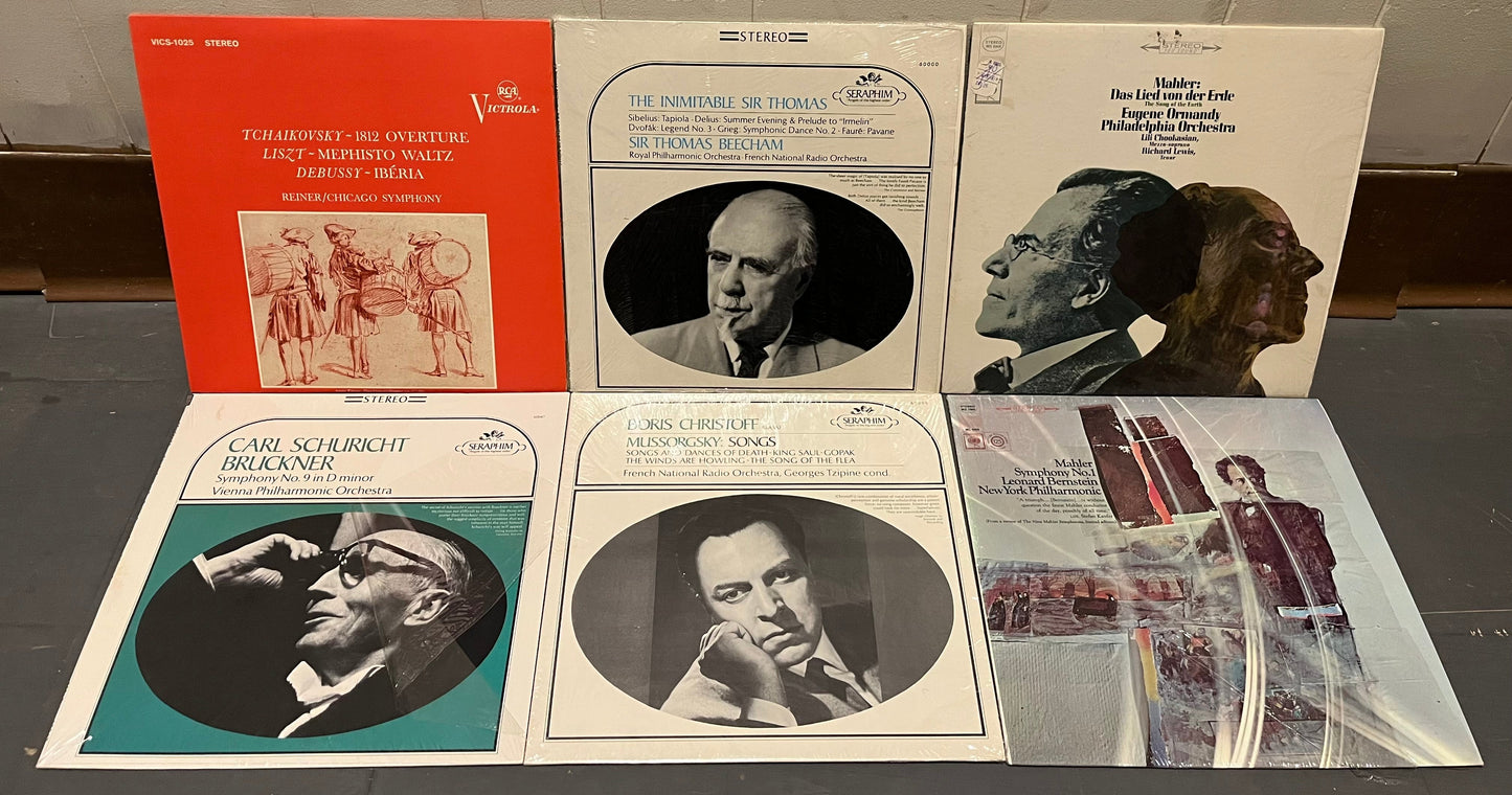 Va - 6 CLASSICAL VINYL RECORD LPS / ALL EX+ TO NM (LIKE NEW) | Near Mint (NM or M-) Near Mint (NM)-