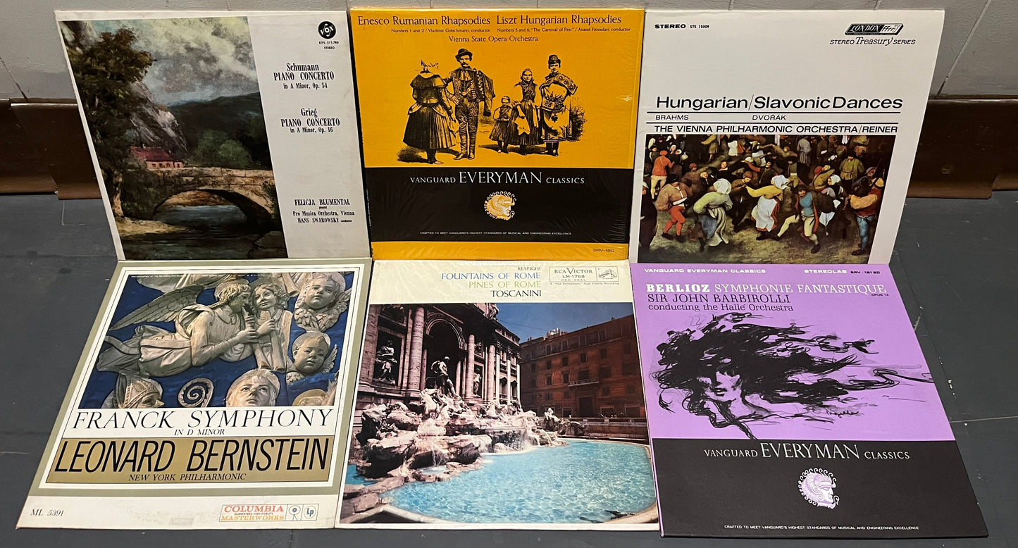 Va - 6 CLASSICAL VINYL RECORD LPS / ALL EX+ TO NM (LIKE NEW) | Near Mint (NM or M-) Near Mint (NM)-