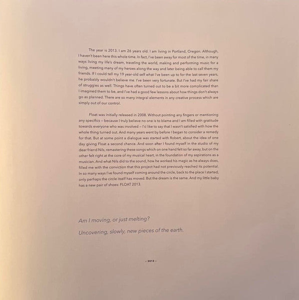 Peter Broderick - Float 2013 | Mint (M) Mint (M)-