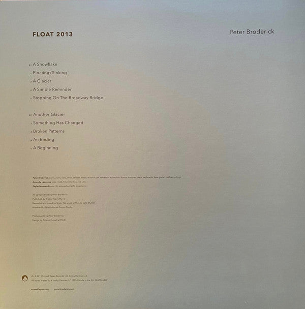 Peter Broderick - Float 2013 | Mint (M) Mint (M)-