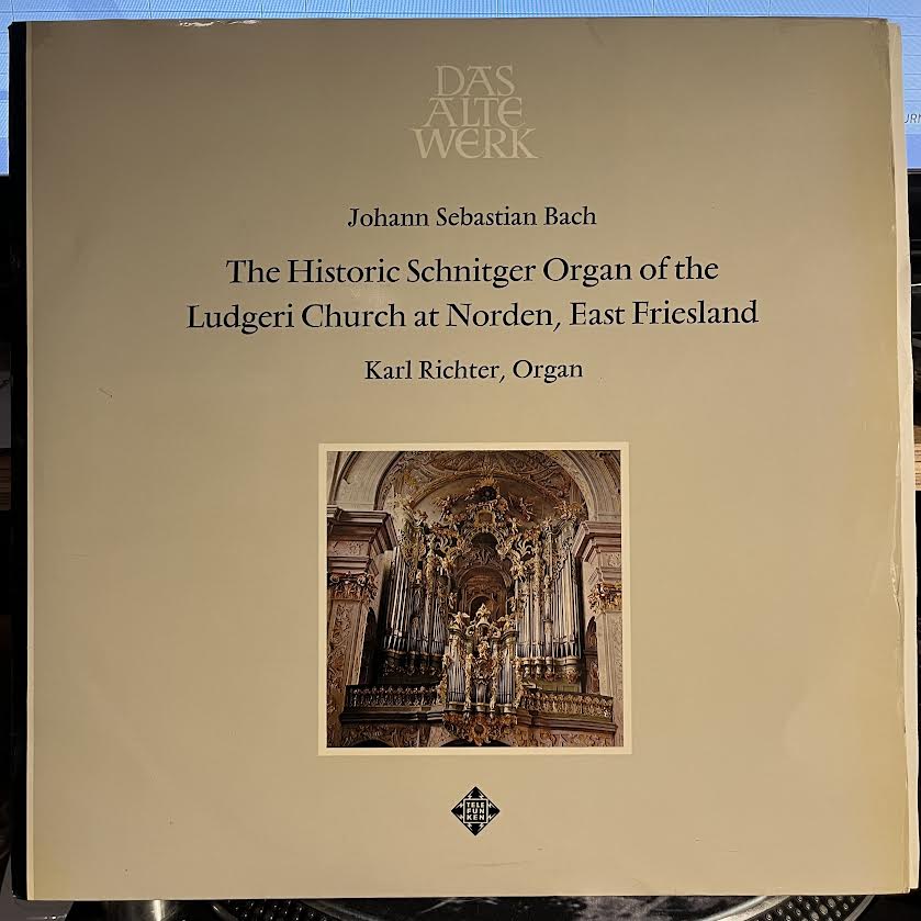 Johann Sebastian Bach - The Historic Schnitger Organ Of The Ludgeri Church | Near Mint (NM) Near Mint (NM)-