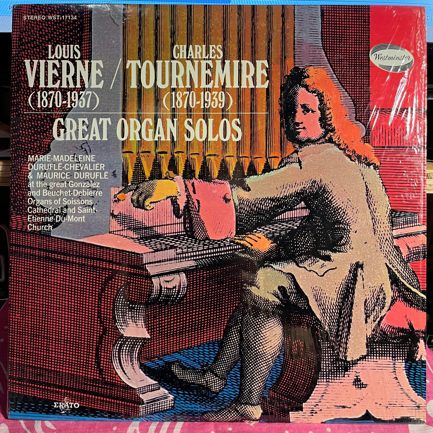 Maurice Duruflé - Louis Vierne / Charles Tournemire Great Organ Solos *SHRINK* | Near Mint (NM) Near Mint (NM)-