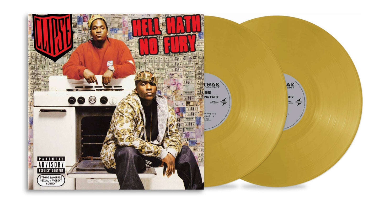 Clipse - Hell Hath No Fury (GOLD 2xVINYL) | Mint (M) Mint (M)-