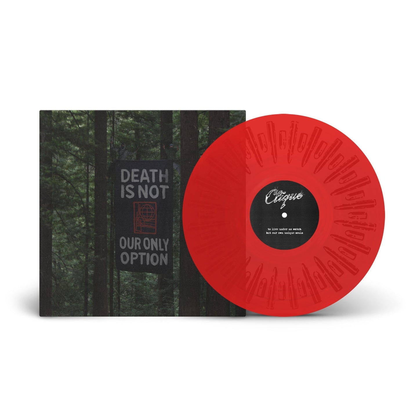 Clique - (PRE-ORDER 1/9/26) Death Is Not Our Only Option [Color Vinyl] |-