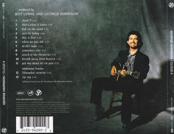 George Harrison - Cloud Nine (CD) | Near Mint (NM or M-)--
