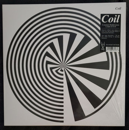 Coil - Constant Shallowness Leads To Evil | Mint (M) Mint (M)-