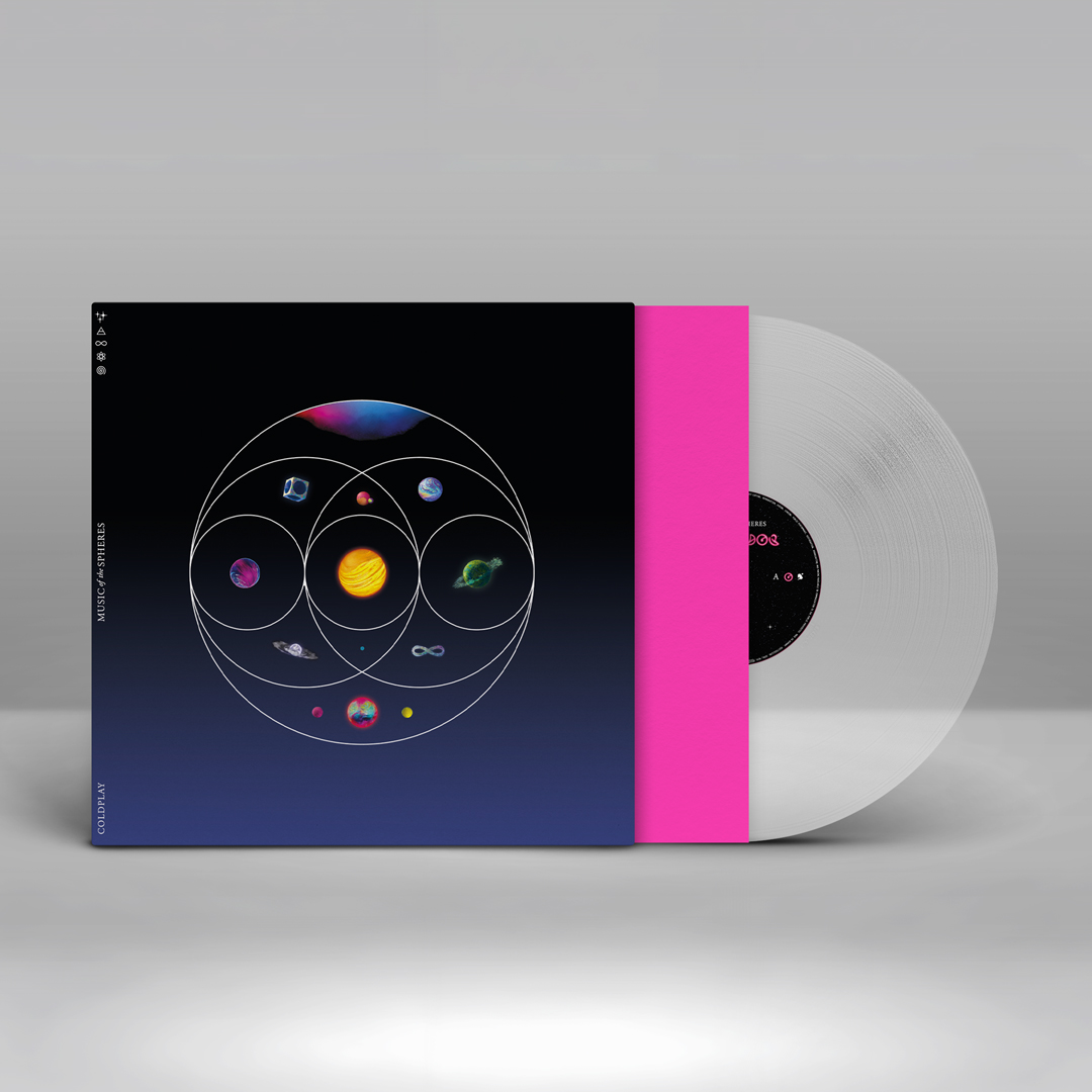 Coldplay - Music Of The Spheres (Indie Exclusive Clear Ecorecord VINYL) | Mint (M) Mint (M)-