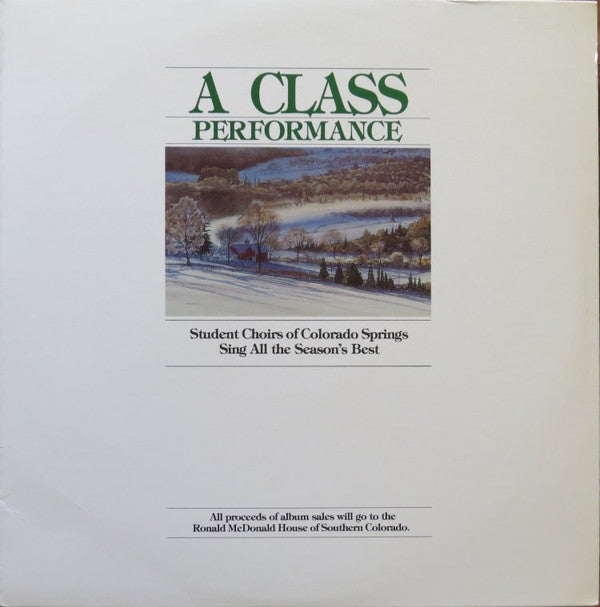 Colorado Springs Student Choirs - A Class Performance | Mint (M) Mint (M)-