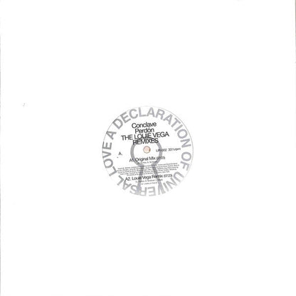 Conclave - Perdón (The Louie Vega Remixes) | Mint (M) Generic-