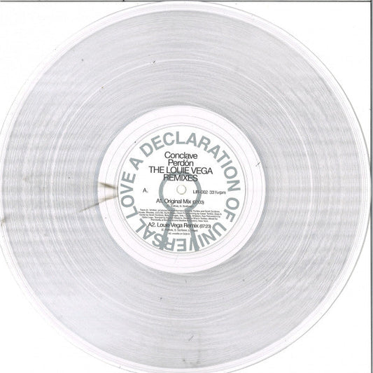 Conclave - Perdón (The Louie Vega Remixes) | Mint (M) Generic-