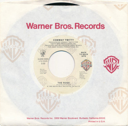 Conway Twitty - The Rose / Lost In The Feeling | Near Mint (NM) Very Good Plus (VG+)-