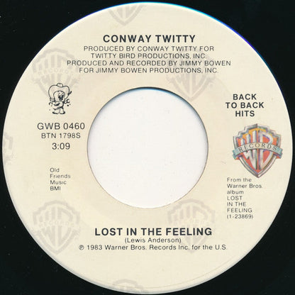 Conway Twitty - The Rose / Lost In The Feeling | Near Mint (NM) Very Good Plus (VG+)-