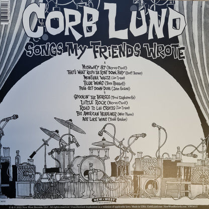 Corb Lund - Songs My Friends Wrote | Mint (M) Mint (M)-