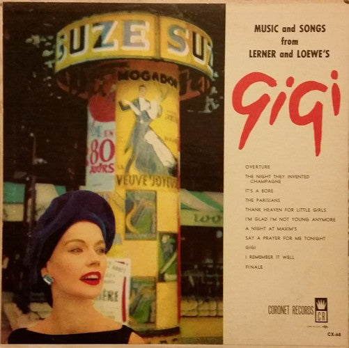 Coronet Studio Orchestra - Music And Songs From Lerner And Loewe's Gigi | Very Good Plus (VG+) Near Mint (NM)-
