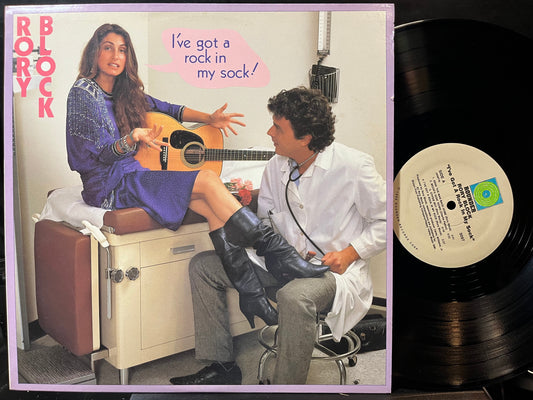 Rory Block - I've Got A Rock In My Sock! (VINYL LP ROUNDER 3097 1986) | USED Near Mint (NM or M-) Near Mint (NM)-