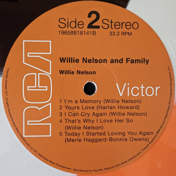 Willie Nelson - Willie Nelson & Family | Mint (M) Mint (M)-