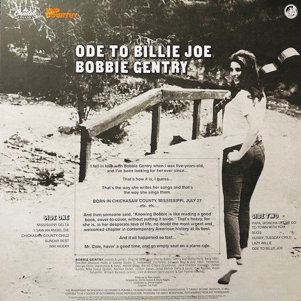 Bobbie Gentry - Ode To Billie Joe | Mint (M) Mint (M)-