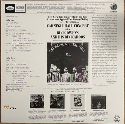 Buck Owens And His Buckaroos - Carnegie Hall Concert | Mint (M) Mint (M)-