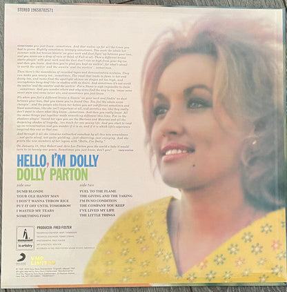 Hello, I'm Dolly (COLOR VINYL - VMP) | Mint (M) Mint (M)-