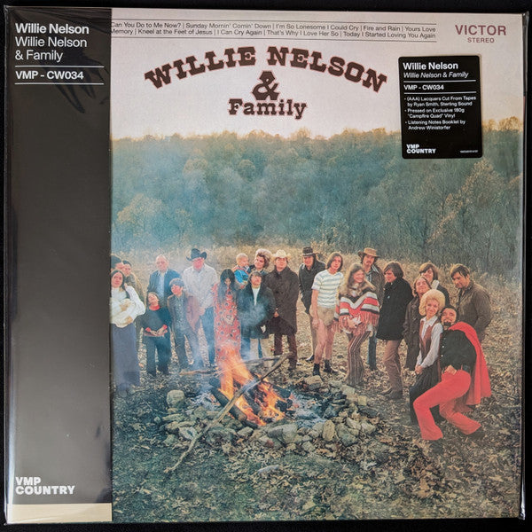 Willie Nelson - Willie Nelson & Family | Mint (M) Mint (M)-