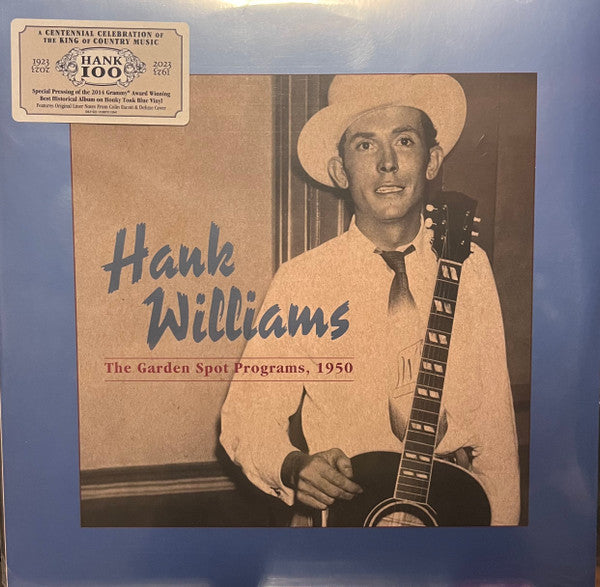 Hank Williams - The Garden Spot Programs, 1950 (Indie Excl Blue Vinyl) | Mint (M) Mint (M)-
