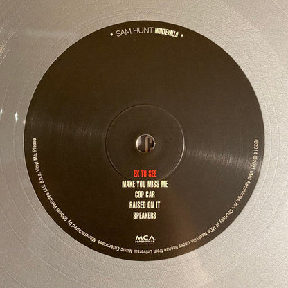 Sam Hunt (4) - Montevallo (COLOR VINYL - VMP) | Mint (M) Mint (M)-