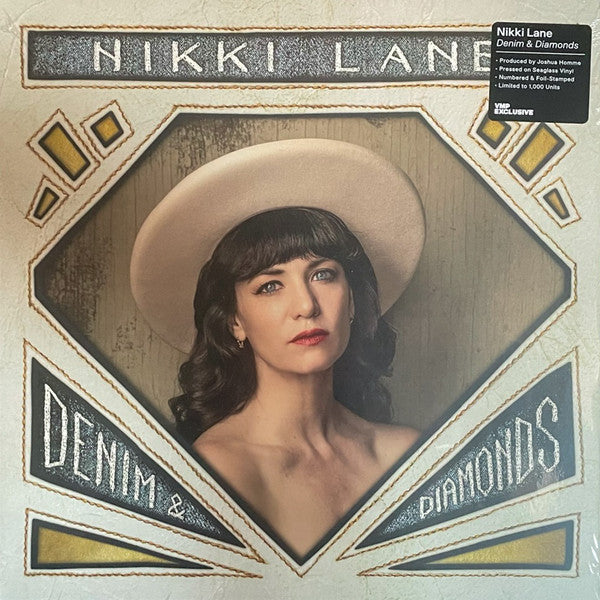 Nikki Lane - Denim & Diamonds (COLOR VINYL / VMP) | Mint (M) Mint (M)-