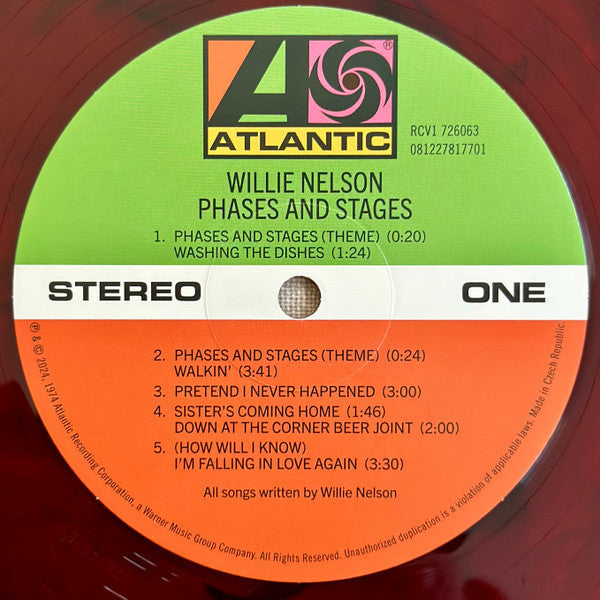 Willie Nelson - Phases And Stages | Mint (M) Mint (M)-