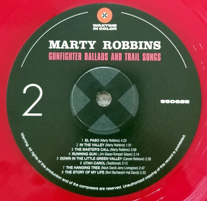 Gunfighter Ballads And Trail Songs (RED VINYL) | Mint (M) Mint (M)-