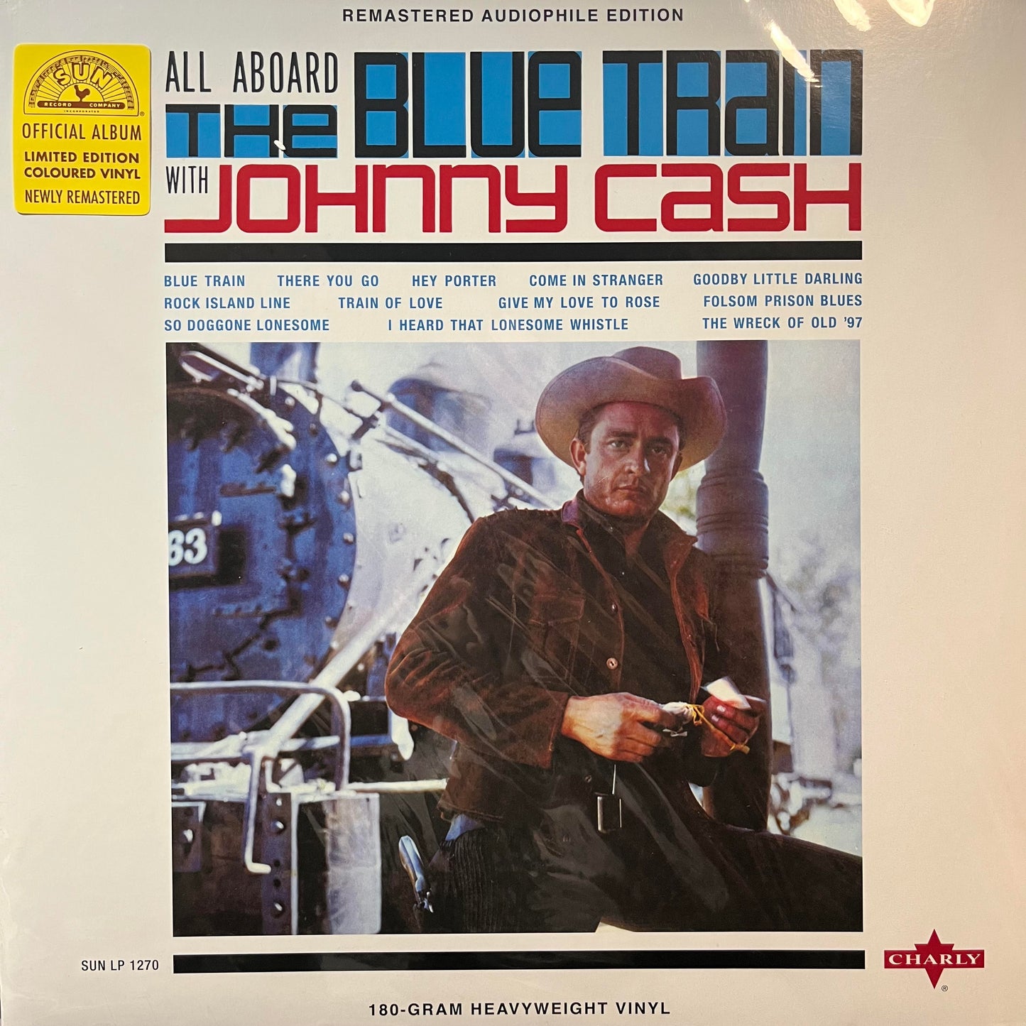 Johnny Cash - All Aboard The Blue Train (COLOR VINYL) | Mint (M) Mint (M)-