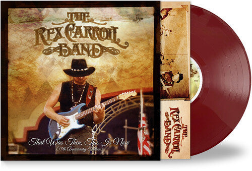 The Rex Carroll Band - That Was Then, This Is Now (MAROON VINYL) | Mint (M) Mint (M)-