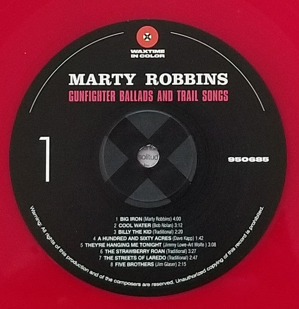 Gunfighter Ballads And Trail Songs (RED VINYL) | Mint (M) Mint (M)-