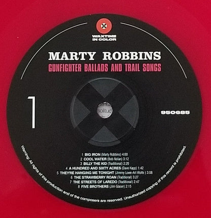Gunfighter Ballads And Trail Songs (RED VINYL) | Mint (M) Mint (M)-