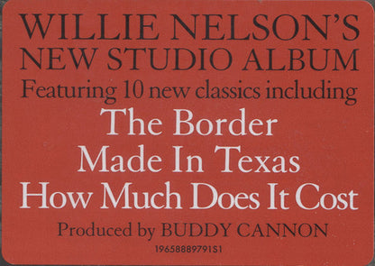 Willie Nelson - The Border | Mint (M) Mint (M)-