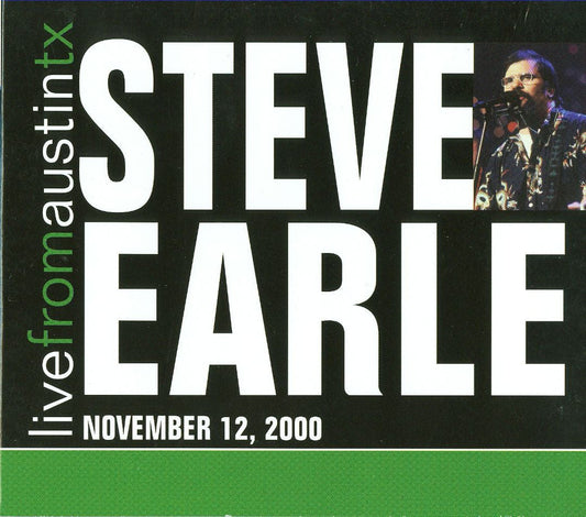 Earle, Steve - Live From Austin, TX '00 (CD) | Mint (M) Mint (M)-
