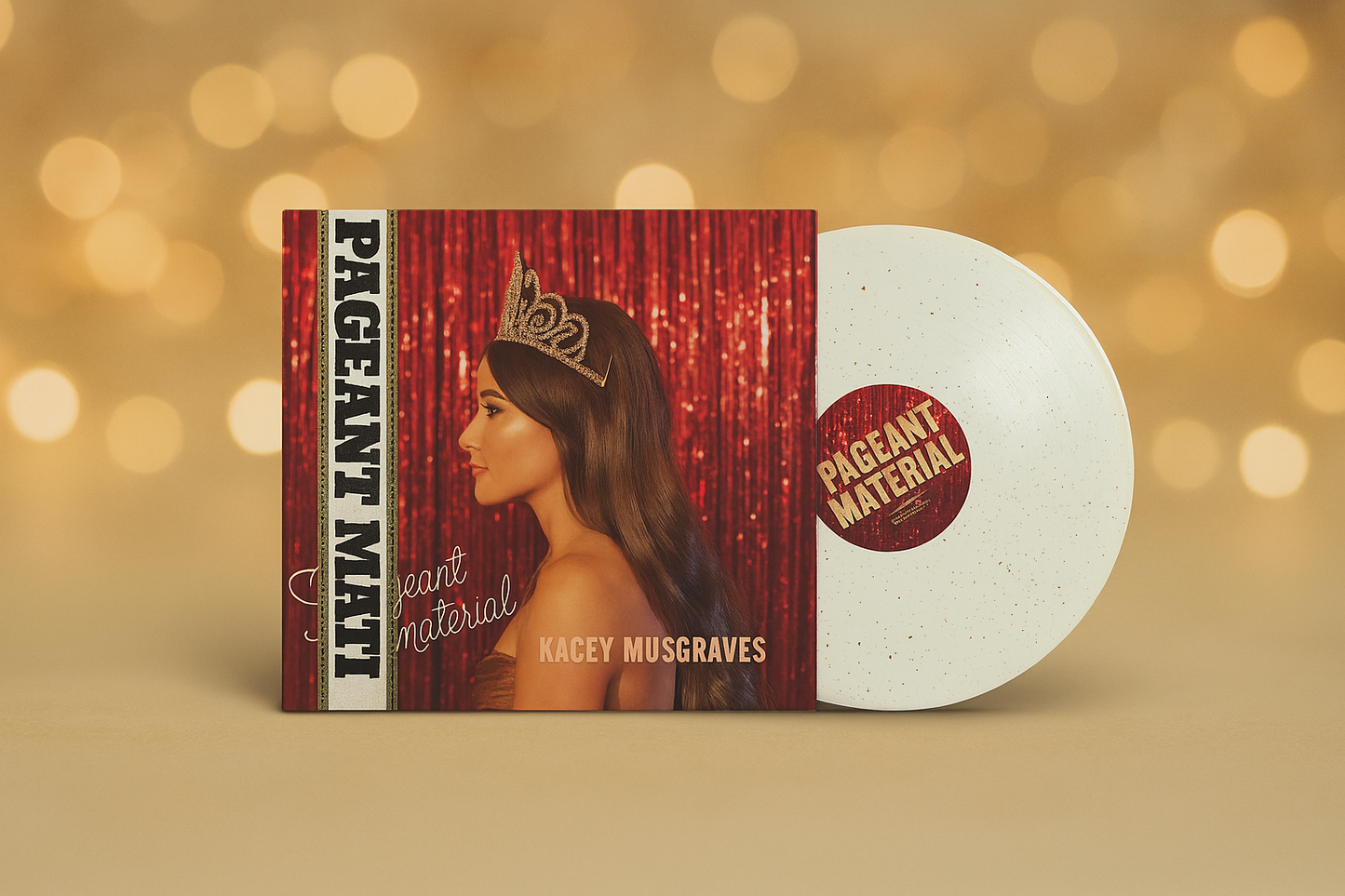 Kacey Musgraves - Pageant Material [10 Year Anniversary] (GOLD VINYL) | Mint (M) Mint (M)-