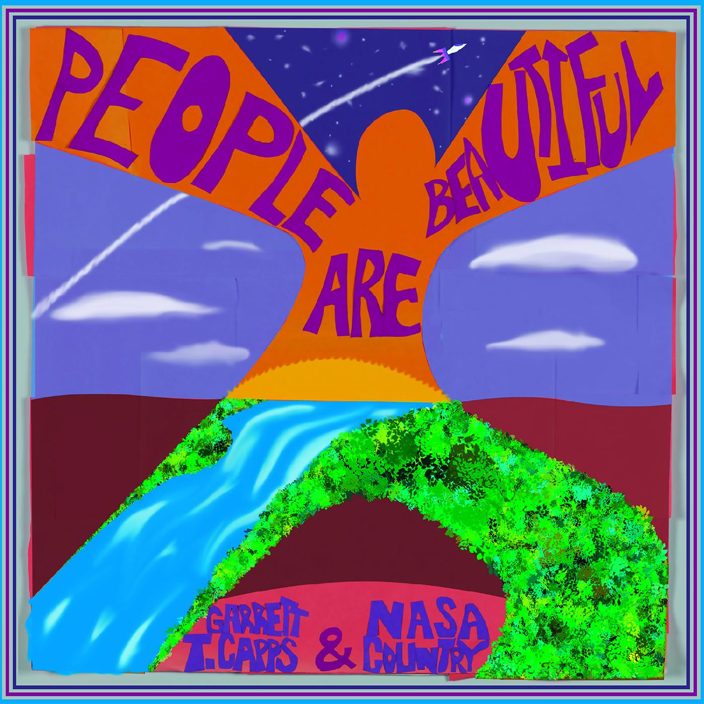 Capps, Garrett T. - People Are Beautiful (BABY BLUE VINYL) (Vinyl) | Mint (M) Mint (M)-