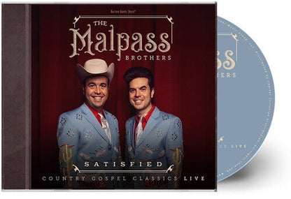 The Malpass Brothers - (PRESALE 6/26/26) Satisfied: Country Gospel Classics Live (CD) | Mint (M) Mint (M)-