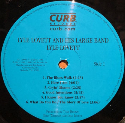 Lyle Lovett And His Large Band - Lyle Lovett And His Large Band (VINYL) | Mint (M) Mint (M)-