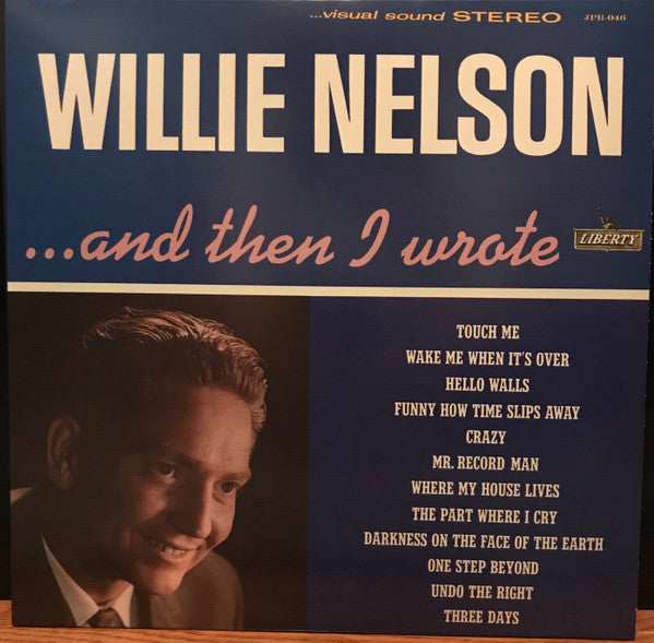 Willie Nelson - ... And Then I Wrote (TRANSLUCENT BLUE VINYL) | Mint (M) Mint (M)-