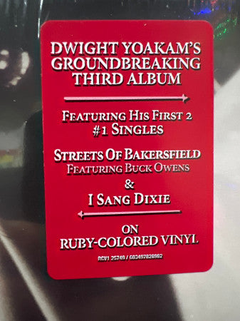 Dwight Yoakam - Buenas Noches From A Lonely Room (IEX: RUBY VINYL) | Mint (M) Mint (M)-