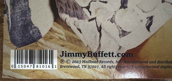 Jimmy Buffett - Equal Strain On All Parts (2xVINYL COLOR) | Mint (M) Mint (M)-