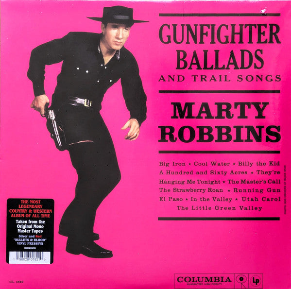 Marty Robbins - Gunfighter Ballads And Trail Songs (BULLETS IN BLOOD VINYL) | Mint (M) Mint (M)-